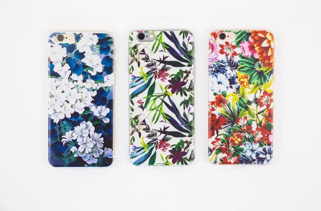 Colorful phone cases and accessories